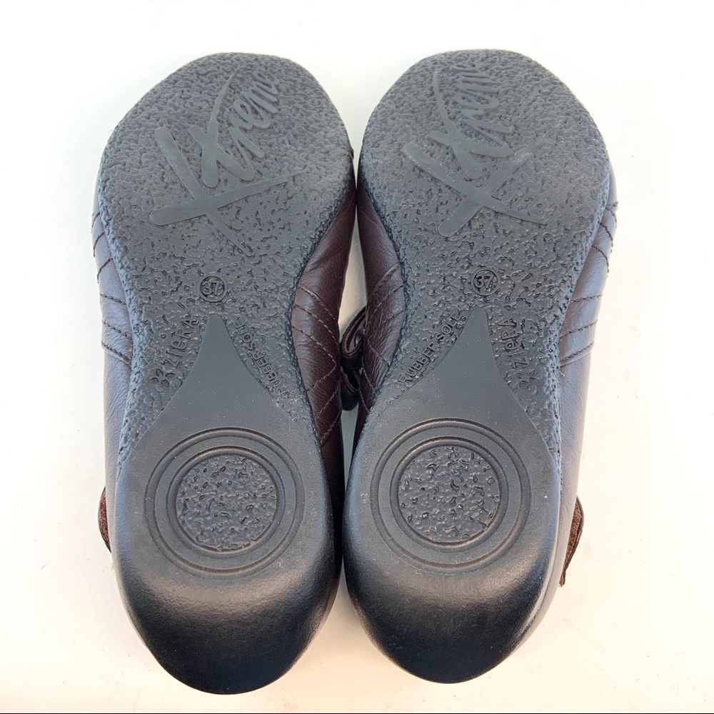 Ziera Chocolate Xray Mary Janes 37 XW 6.5-7 - Picture 8 of 8